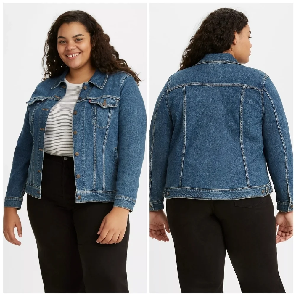 Levi's Original Trucker Jacket | Soft as Butter - Dark Wash | 3x